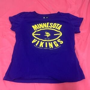 NFL Team Apparel Women's Minnesota Vikings Top